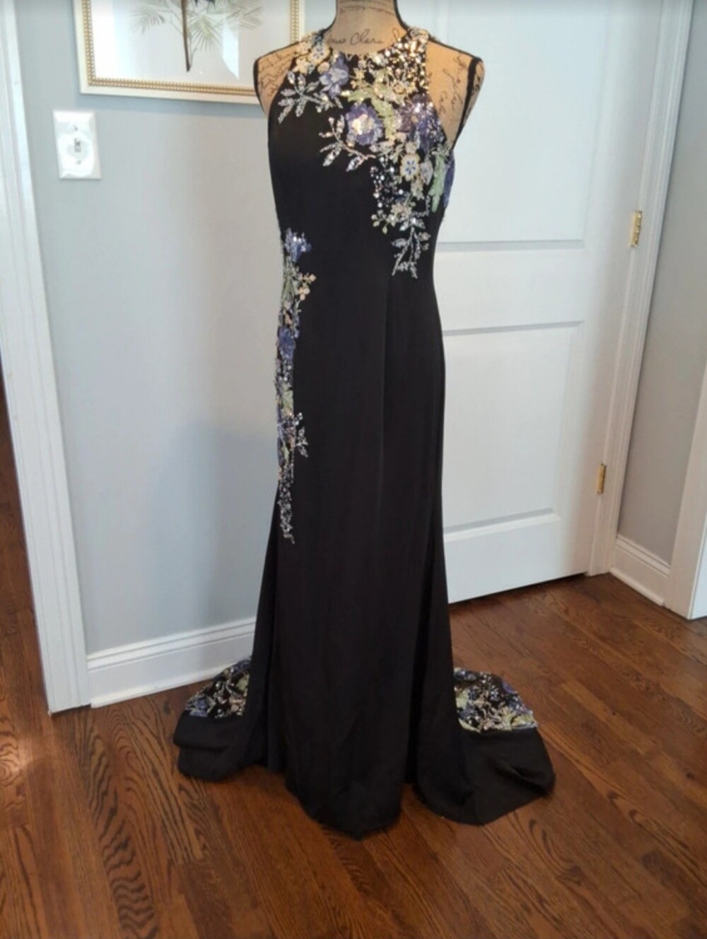 MGNY Black Prom Dress - Elegant Black Evening Gown
